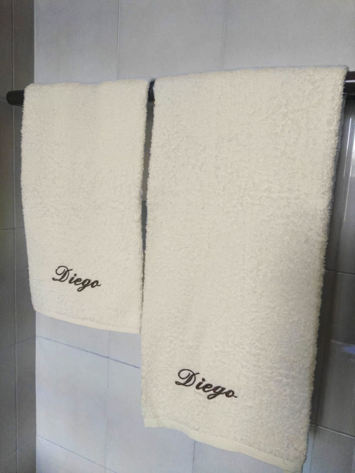 Parure bagno personalizzata con nome - immagine 3