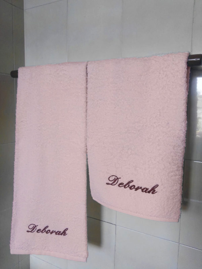 Parure bagno personalizzata con nome - immagine 2